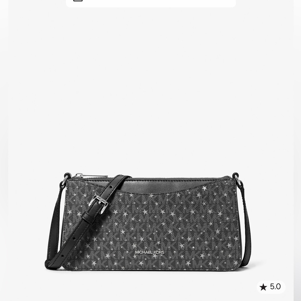 NWT MICHAEL KORS Arden Medium Printed Signature Logo Crossbody Bag